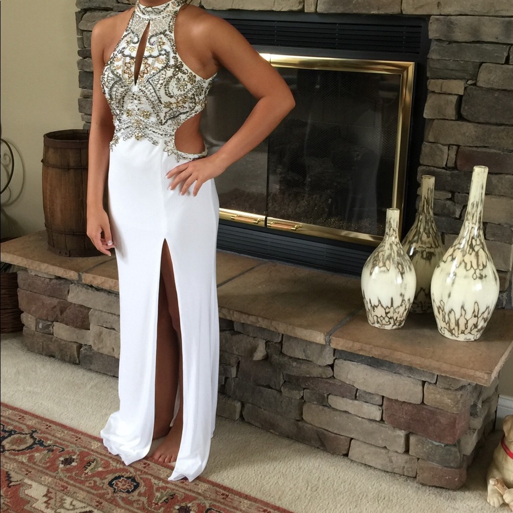 White Prom Dress
